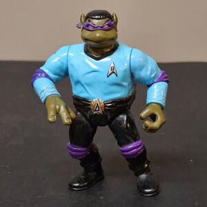 Donatello Spock Teenage Mutant Ninja Turtles Action Figure Star Trek TMNT 1994